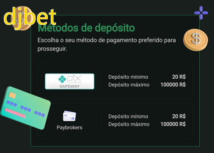 O cassino djbetbet oferece uma grande variedade de métodos de pagamento